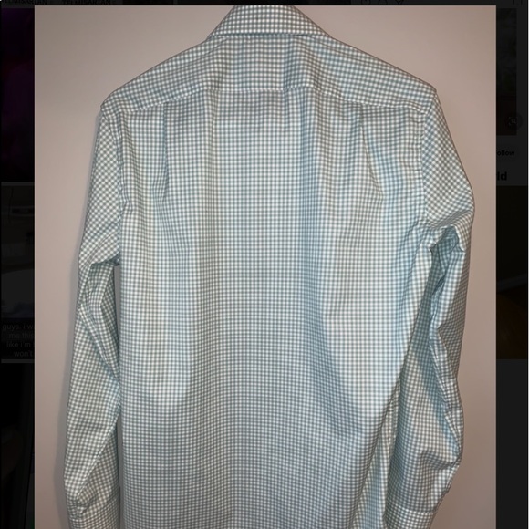 J crew slim plaid button up (gingham) - Picture 2 of 4